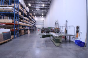 Warehouse and workshop